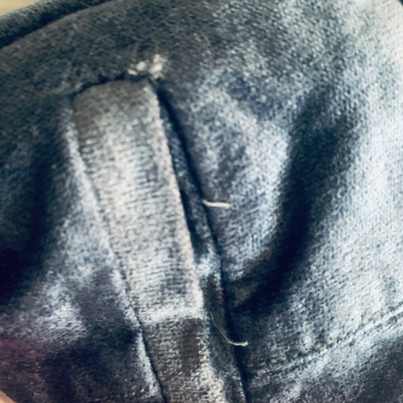 Anthropologie The Essential Slim Trousers in Sky Blue Velvet Size 2 - Picture 9 of 9